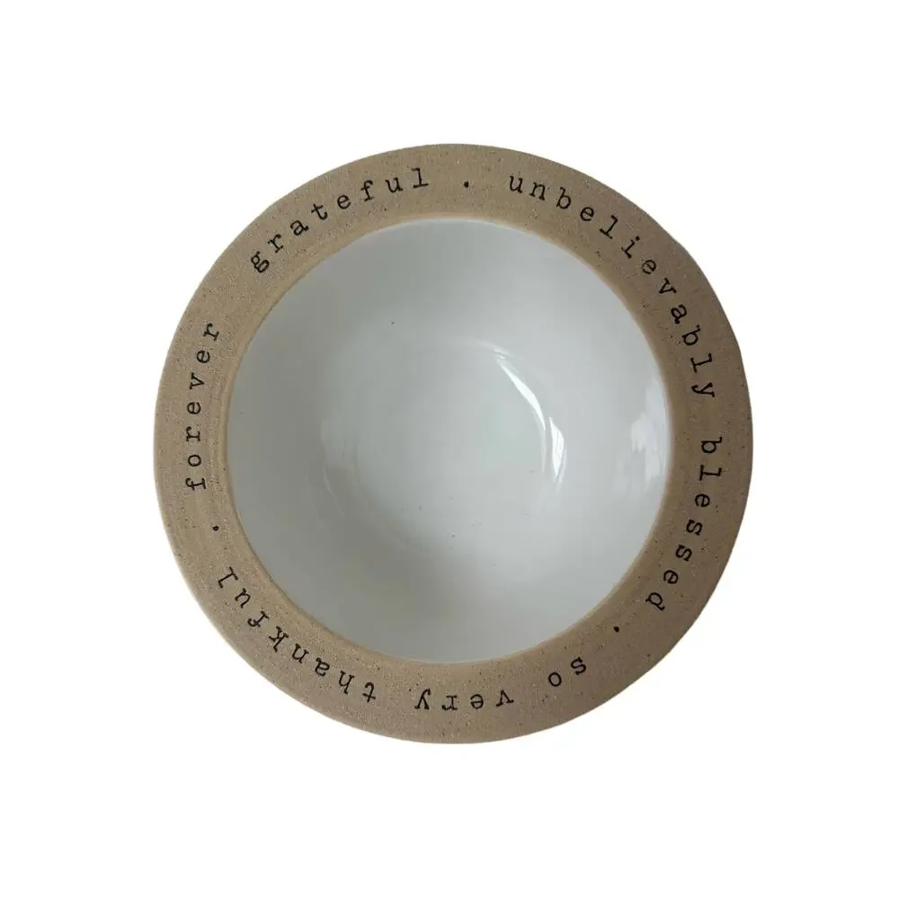 Thankful Bowl Set by Mudpie, Thanksgiving Memories